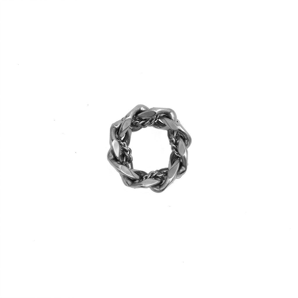 Curb Chain Ring X2 | Curb Chain Ring | Maŕa Peralta Studio