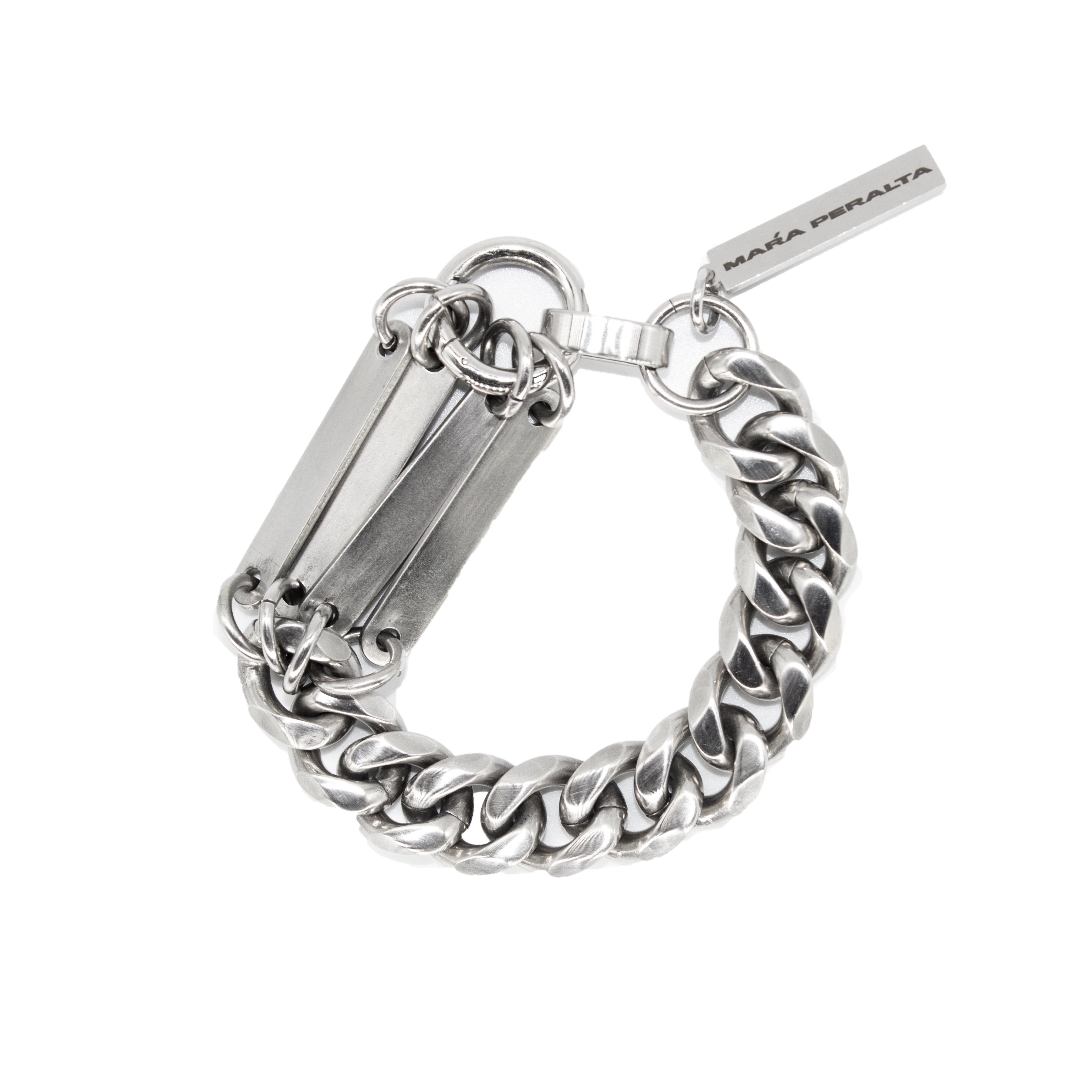 XL Curb Link Bracelet | Curb Link Bracelet | Maŕa Peralta Studio