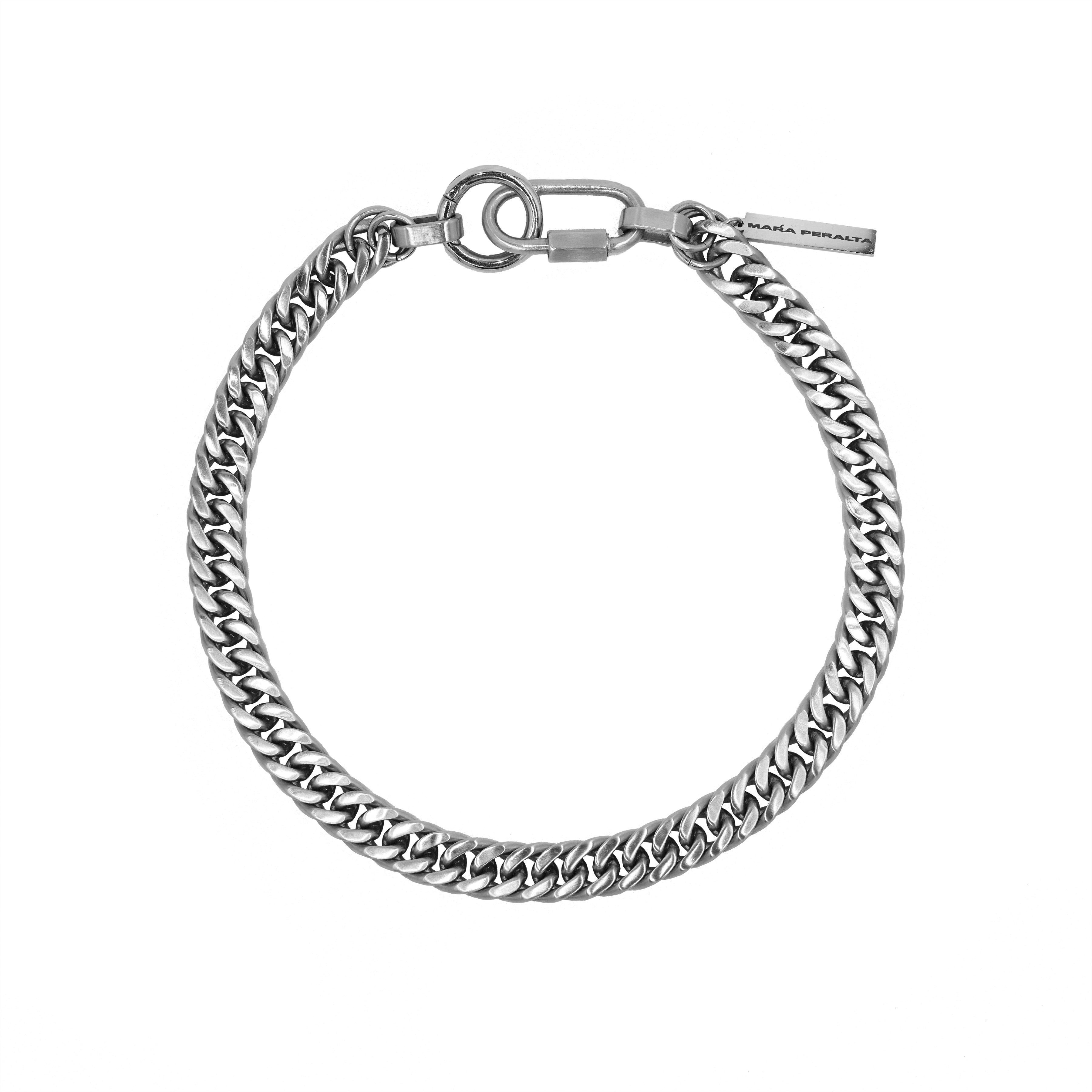 Cuban Choker Link Necklace | Link Chain Necklace |Maŕa Peralta Studio