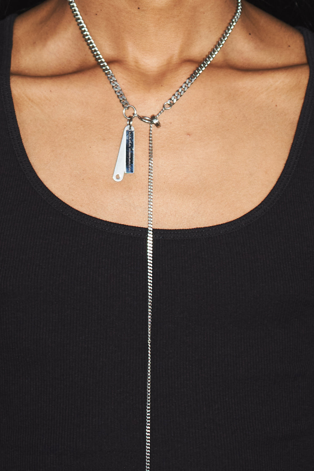 Curb Chain Link Necklace | Curb Link Chain | Maŕa Peralta Studio