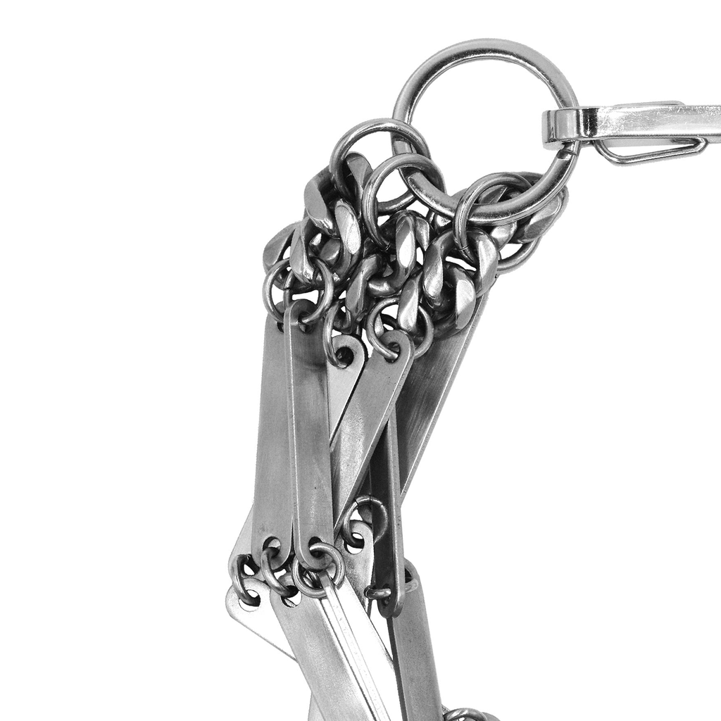 Linear Stacked Plate Choker | Plate Choker | Maŕa Peralta Studio