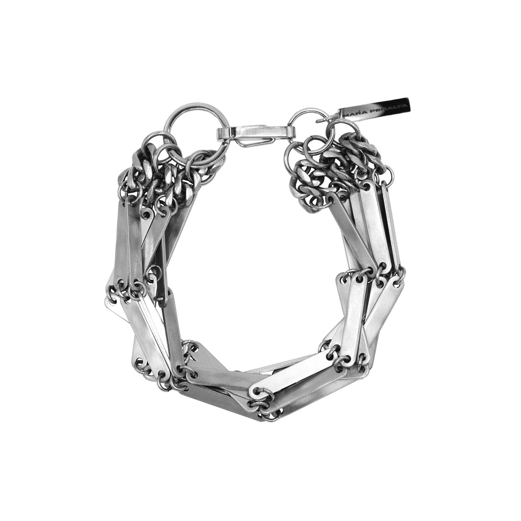 Linear Stacked Plate Choker | Plate Choker | Maŕa Peralta Studio