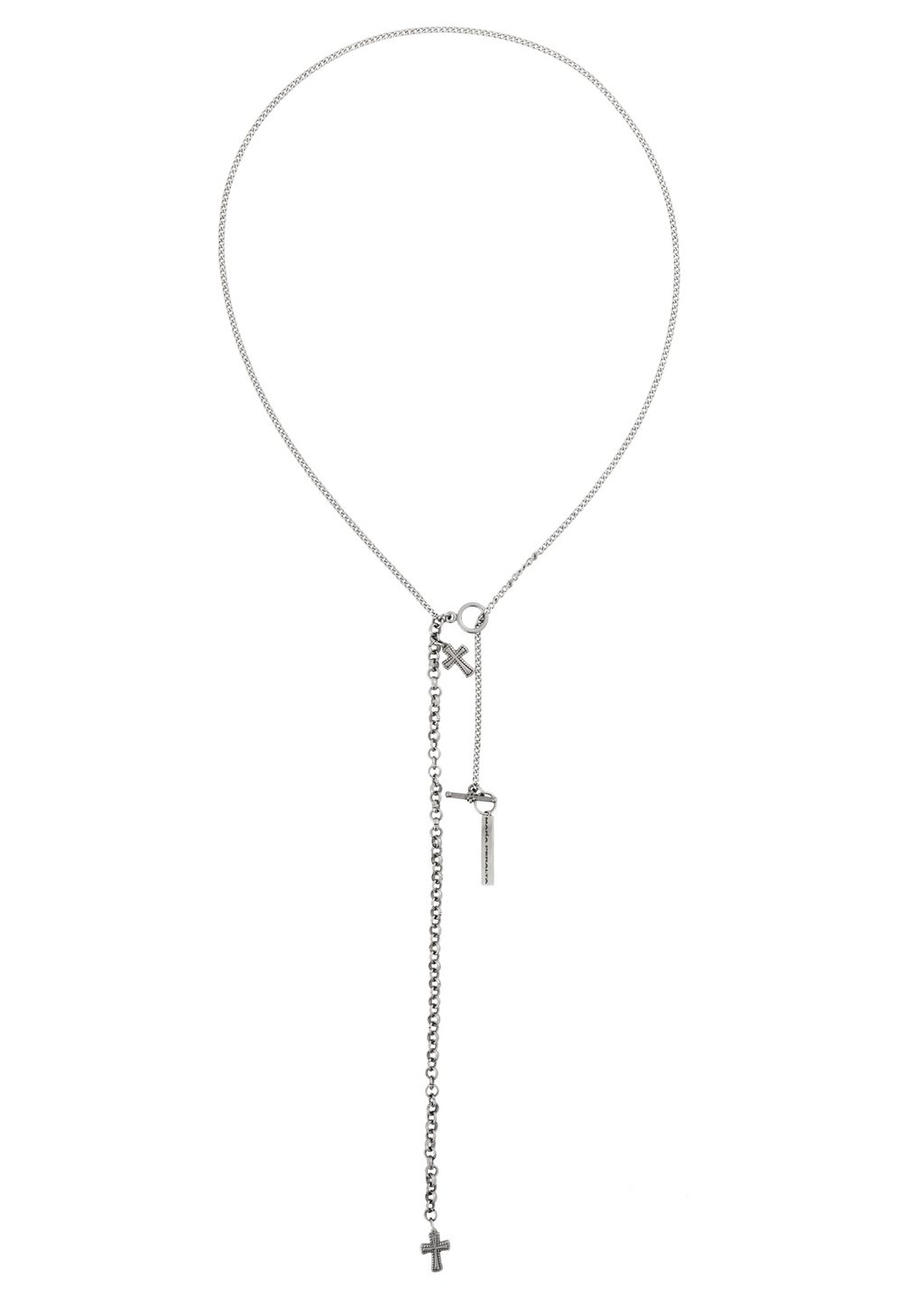 Lariat Cross Necklace