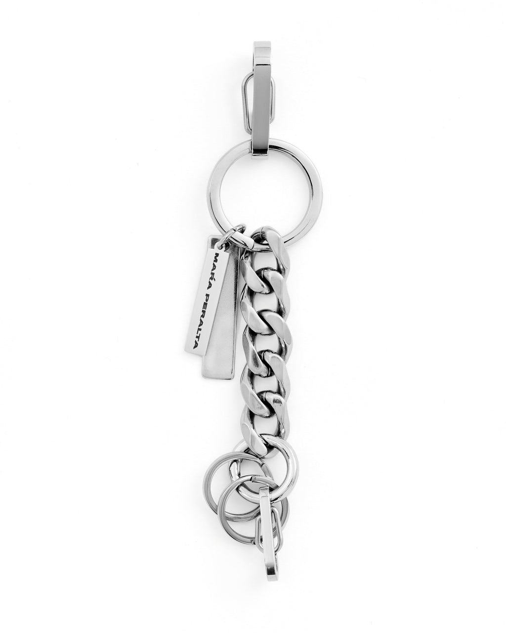 MPS Curb Chain Keychain | Curb Chain Keychain | Maŕa Peralta Studio