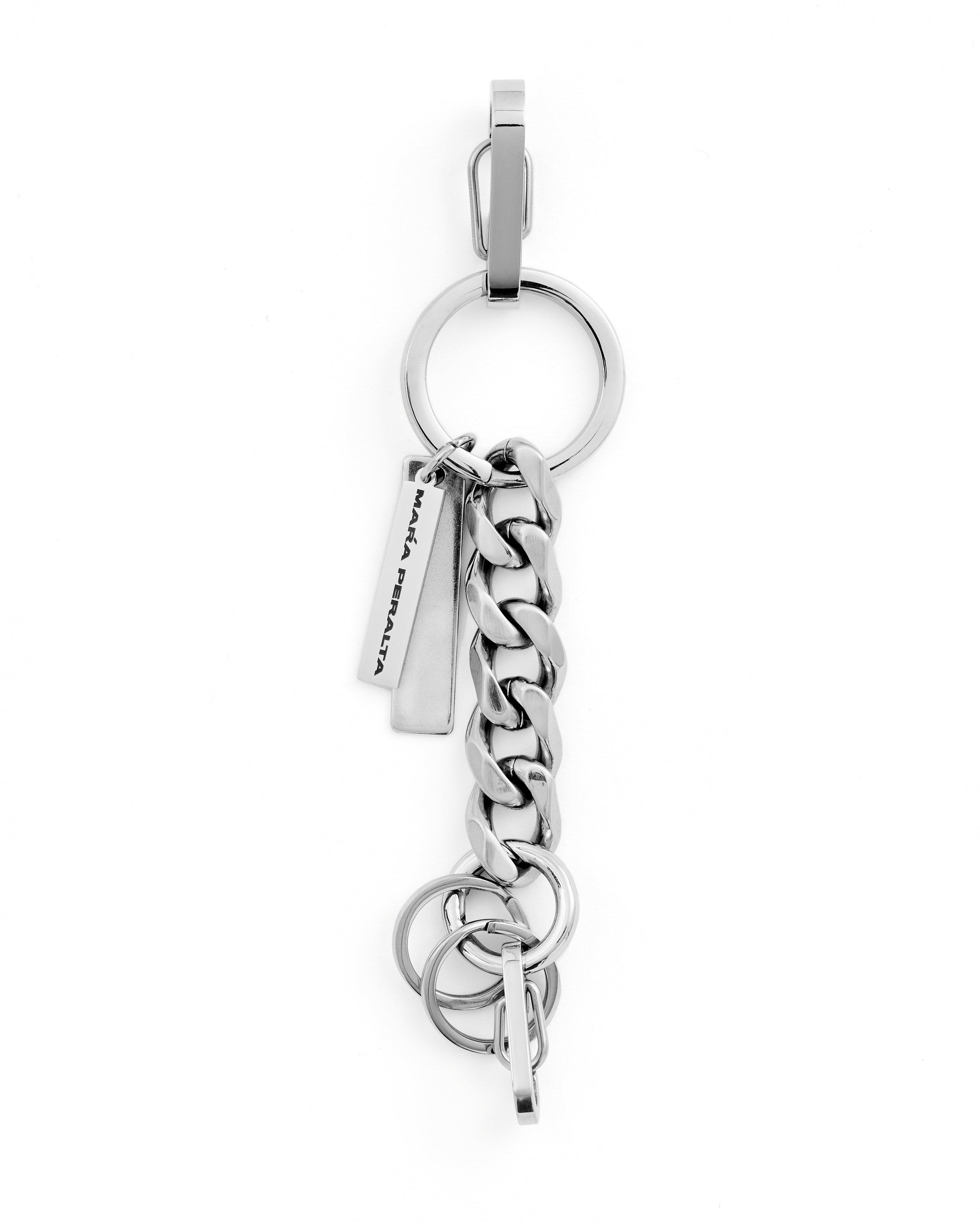 MPS Curb Chain Keychain | Curb Chain Keychain | Maŕa Peralta Studio