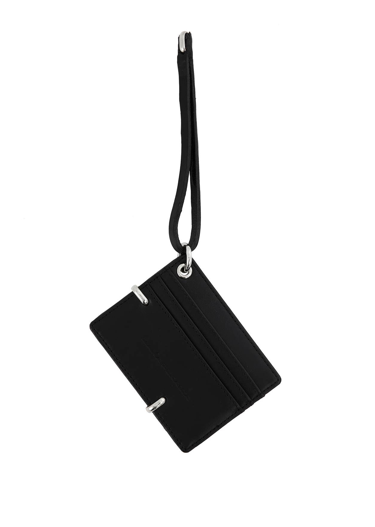 Metaled Leather ID Cardholder