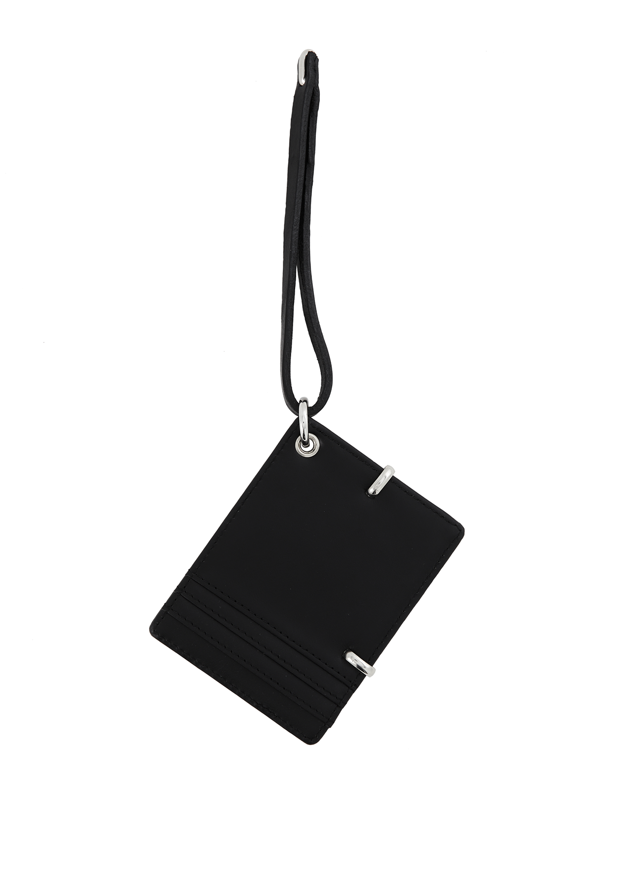 Metaled Leather ID Cardholder