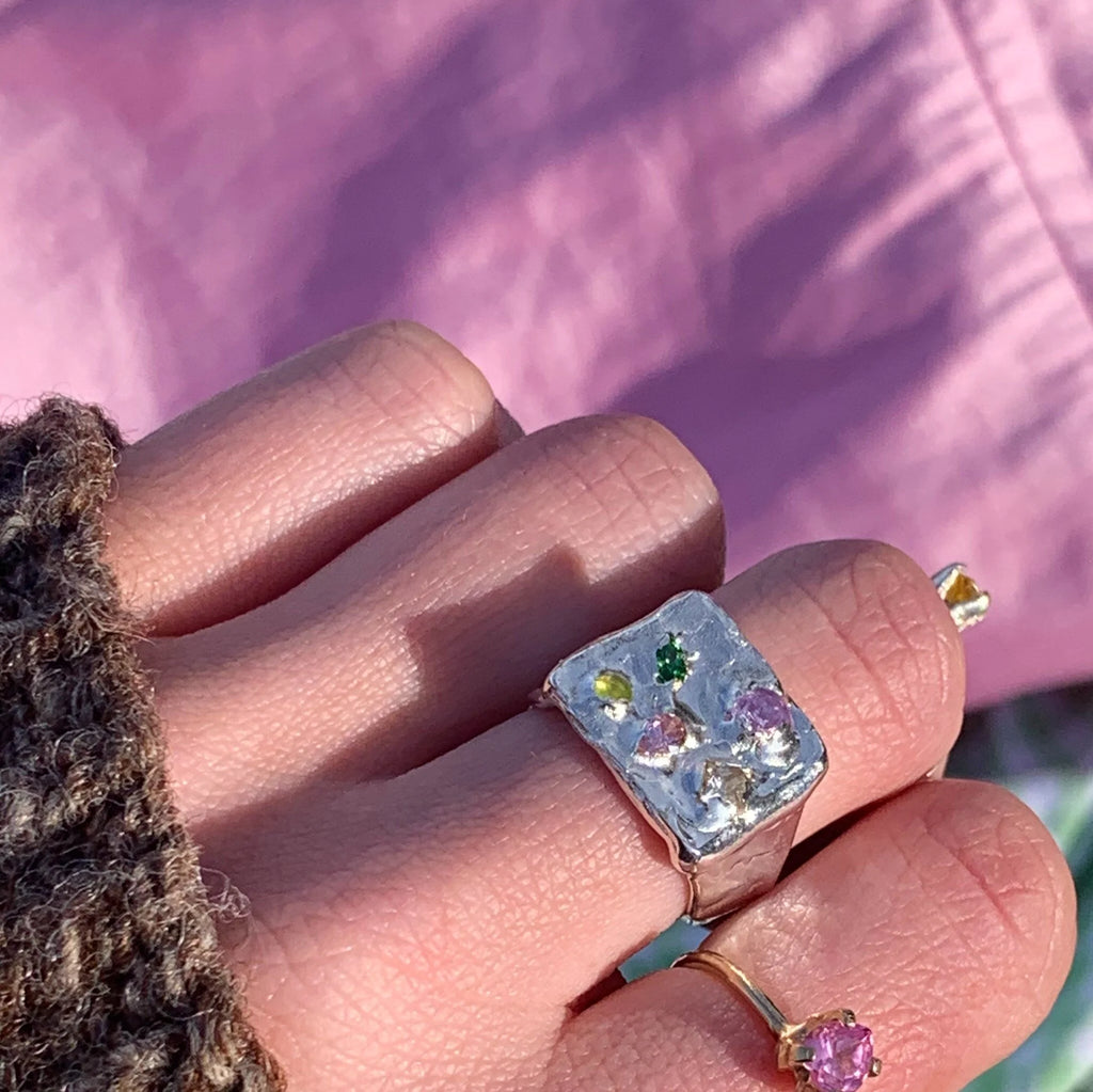 Solitude Signet Ring