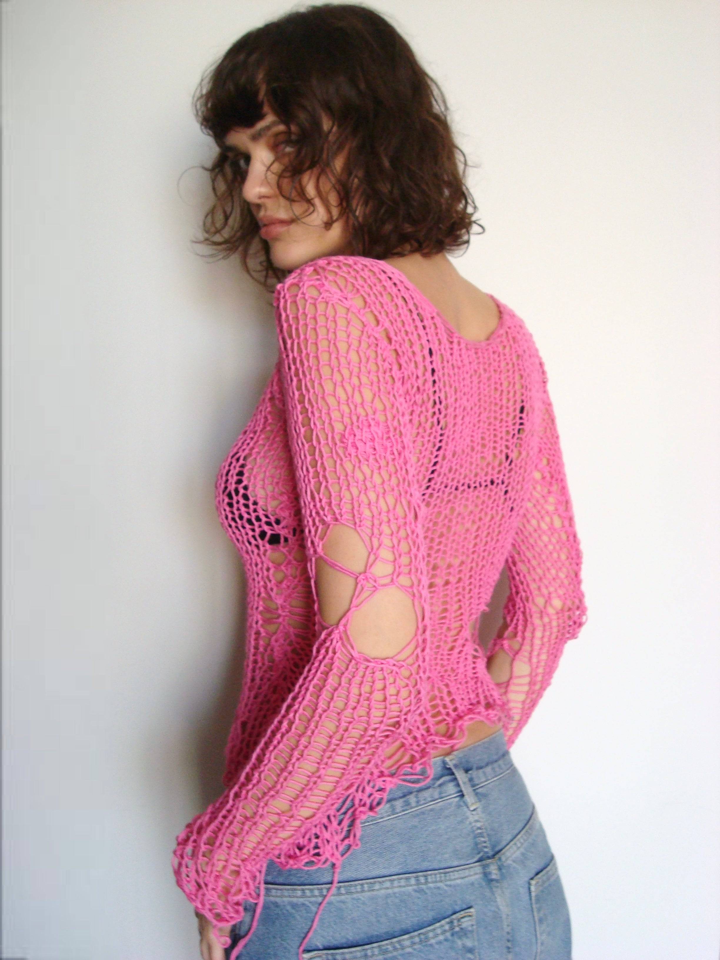 "Grace" Top in Pink - Moveslowfast