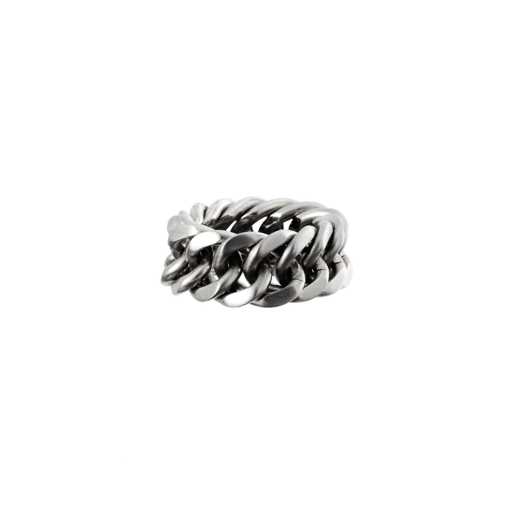 Classic XL Cuban Chain Ring | XL Cuban Chain Ring|Maŕa Peralta Studio