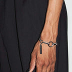 Curb Chain + Plate Bracelet - LAGREV