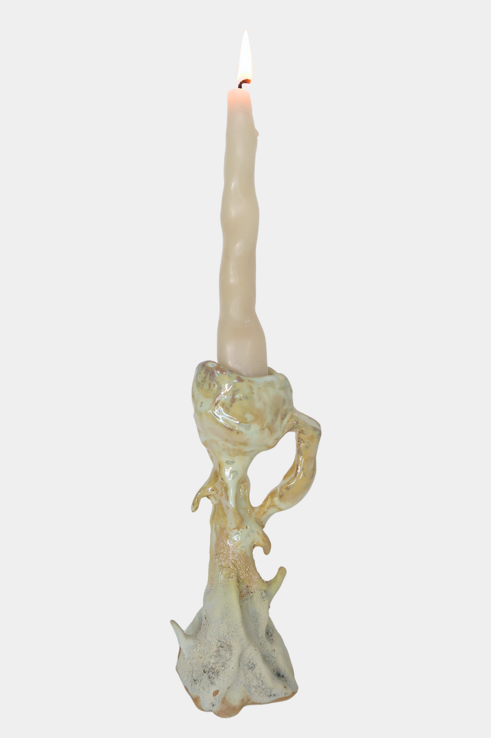 Metal Pearl Candleholder