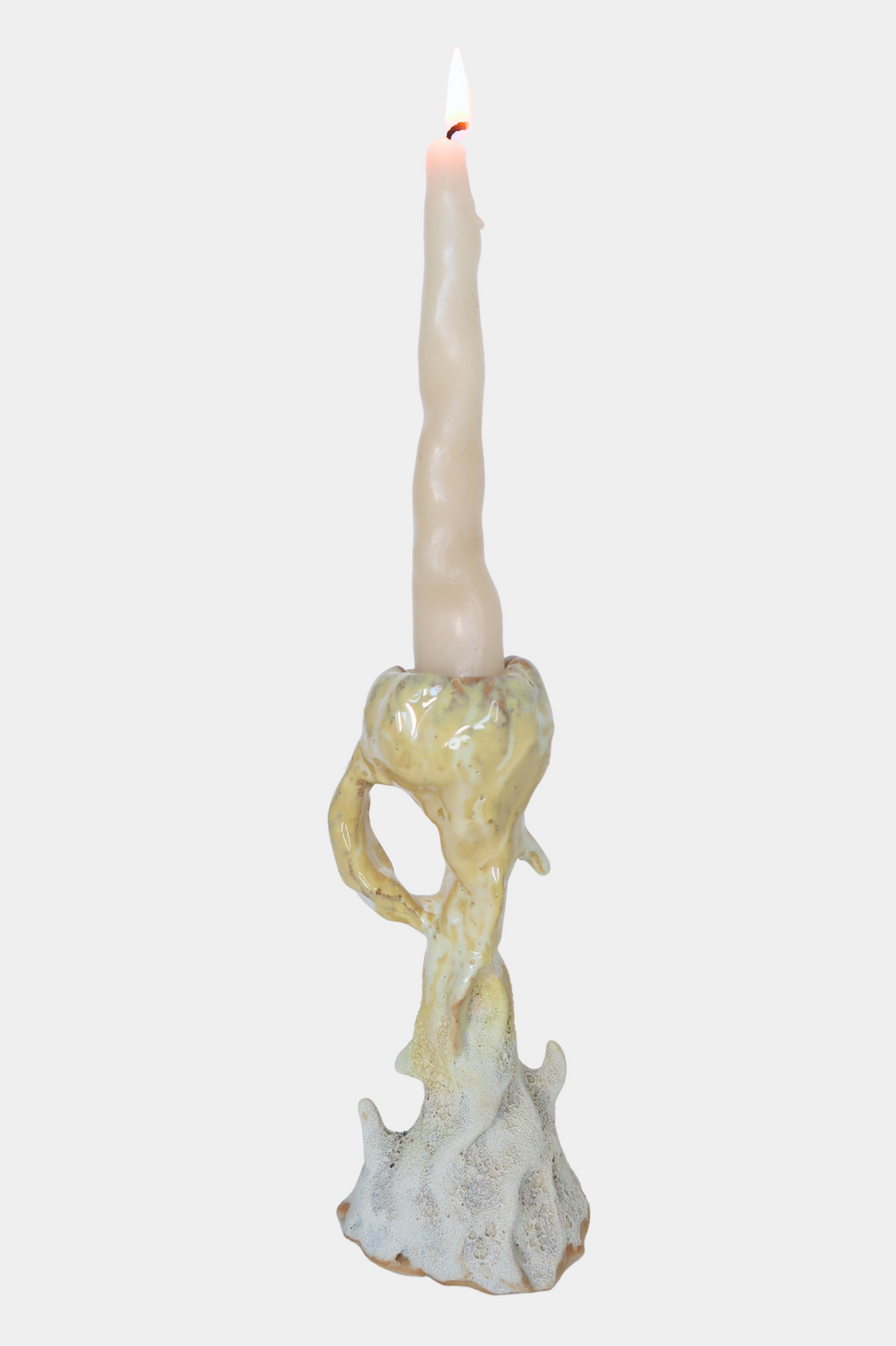 Metal Pearl Candleholder