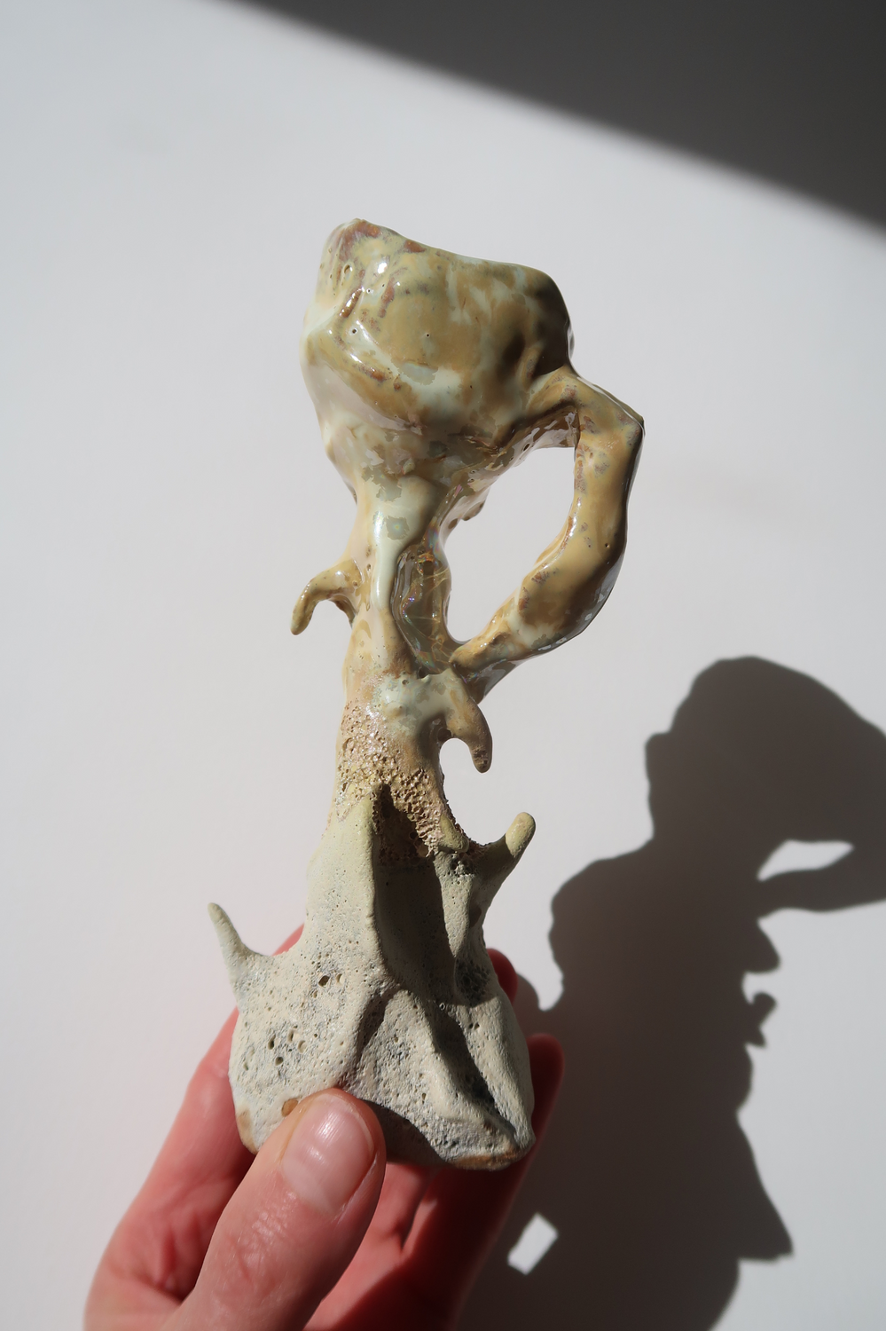 Metal Pearl Candleholder