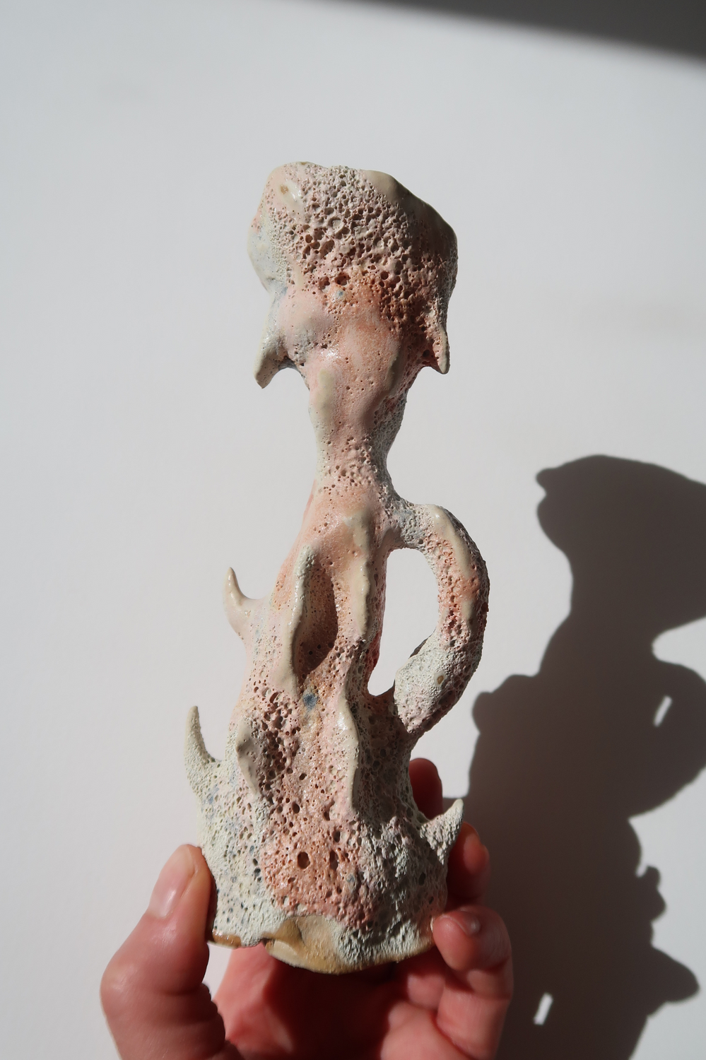 Lunar Coral Candleholder