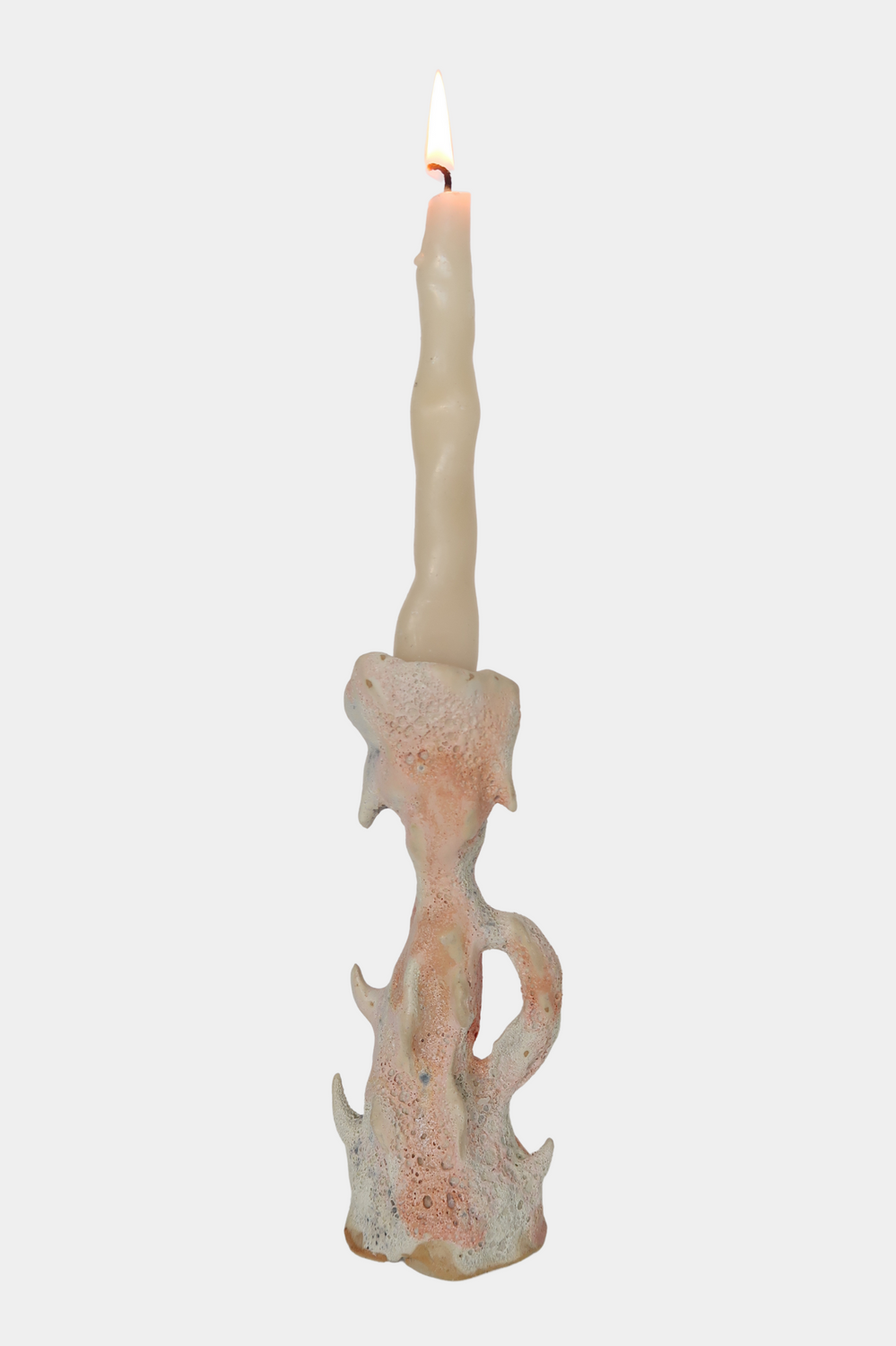 Lunar Coral Candleholder