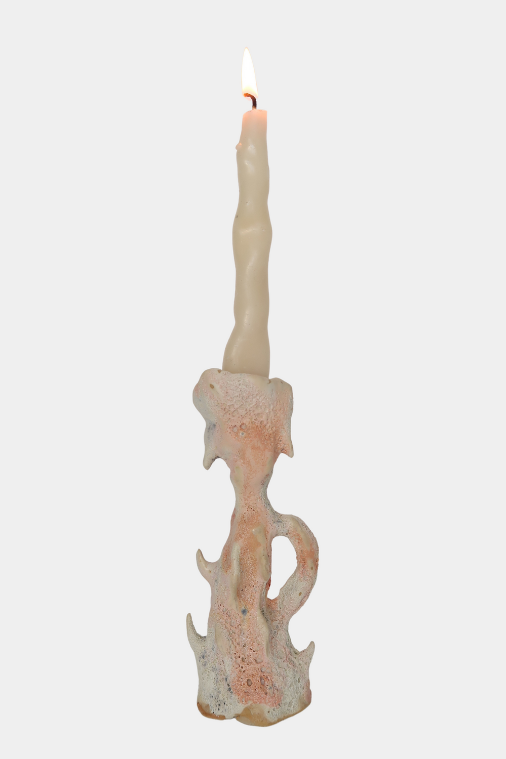 Lunar Coral Candleholder