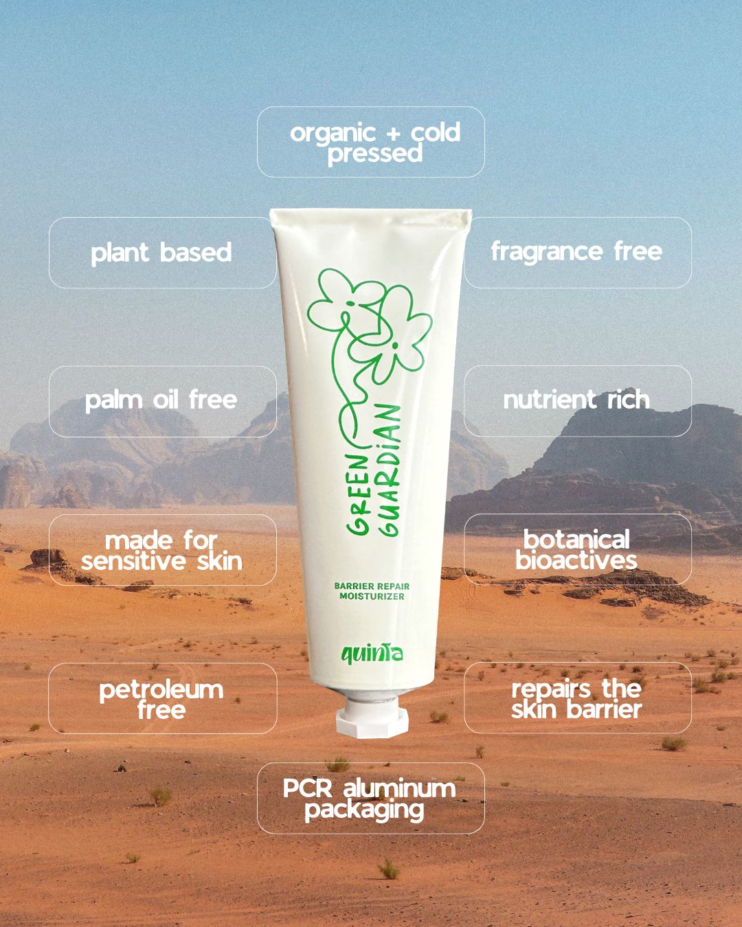 フェイスクリーム gruengarten Green Guardian by QUINTA – LAGREV