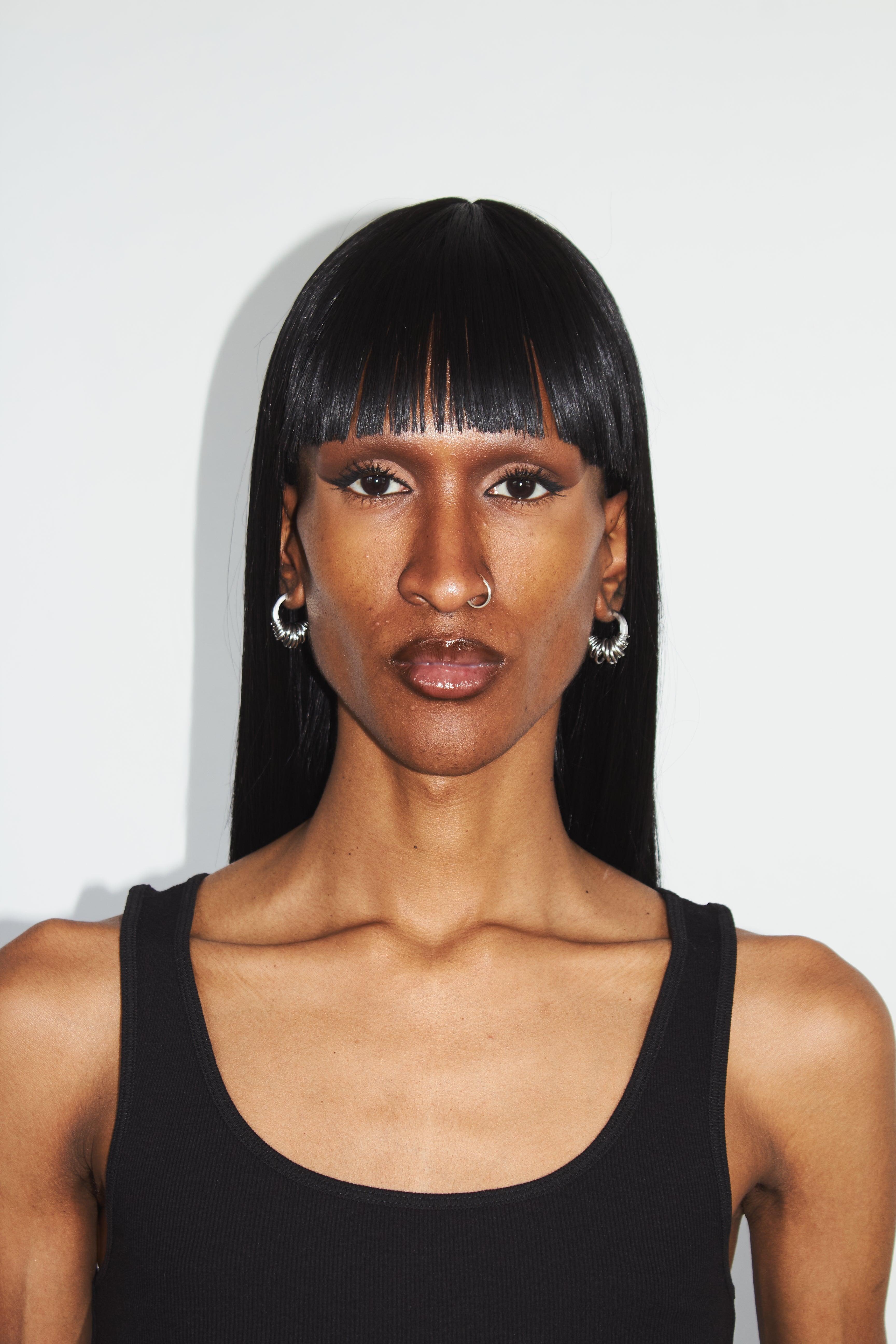 Silver Hoop Earrings | Hoop Earring | Maŕa Peralta Studio