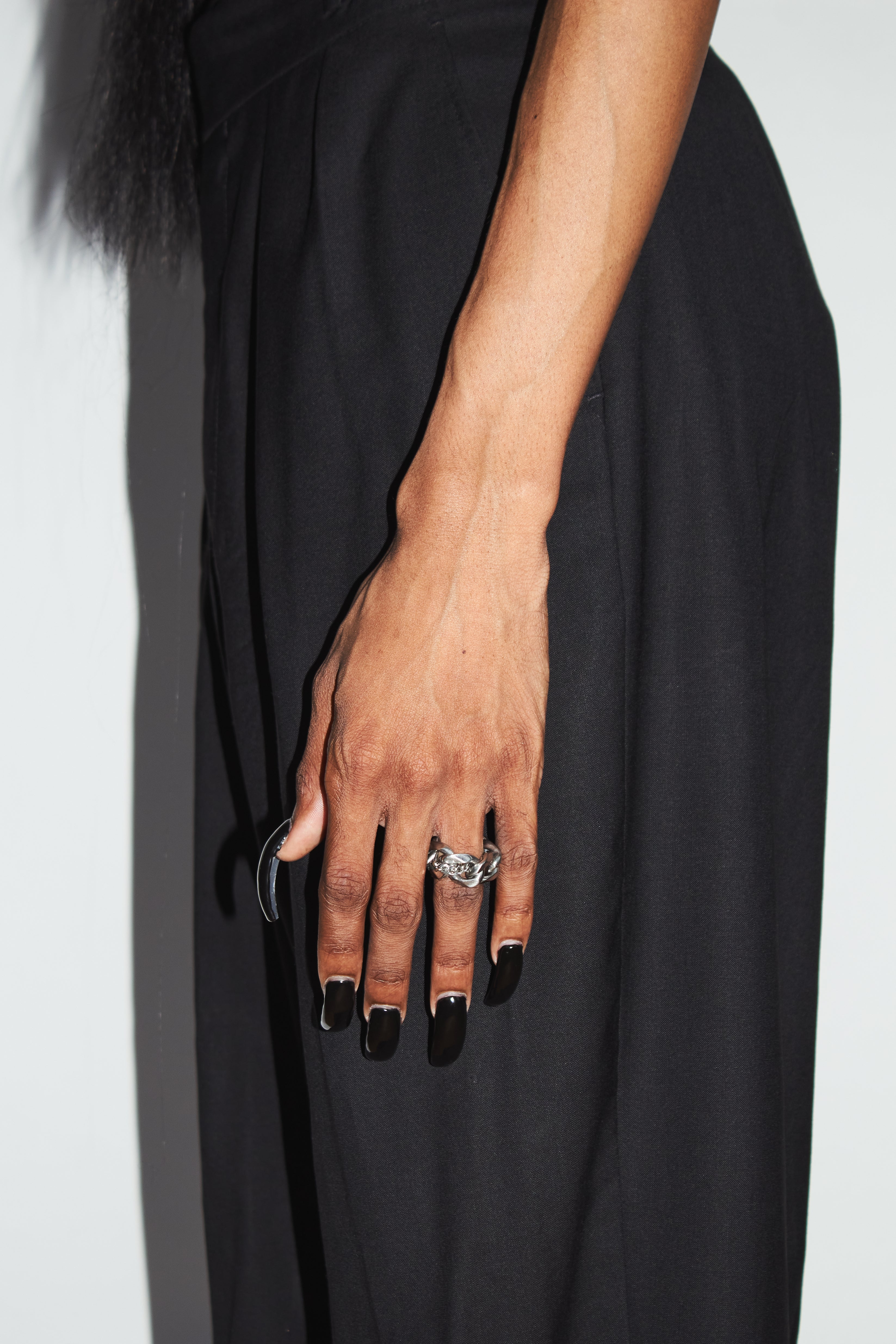 Curb Chain Ring X2 | Curb Chain Ring | Maŕa Peralta Studio