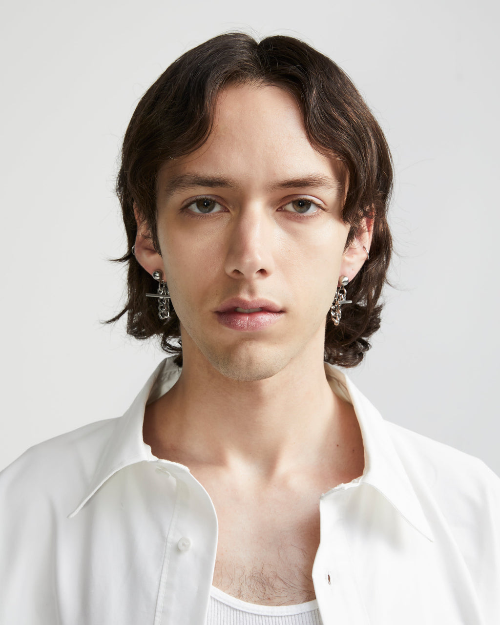 Ball Stud Earring | Silver Ball Earrings | Maŕa Peralta Studio