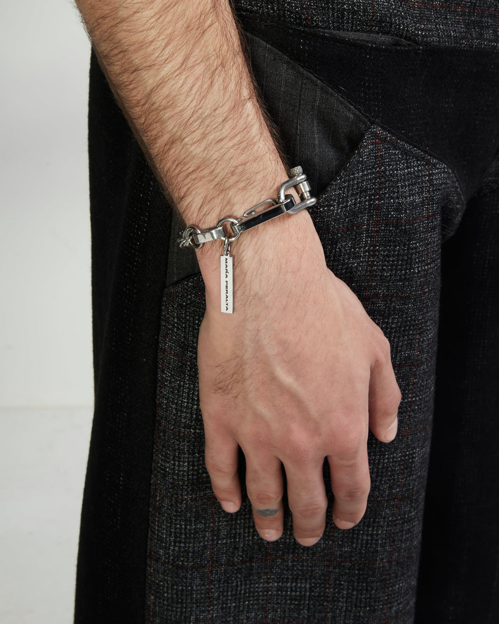 Screw Lock Bracelet | Cuban Screw Lock Bracelet | Maŕa Peralta Studio