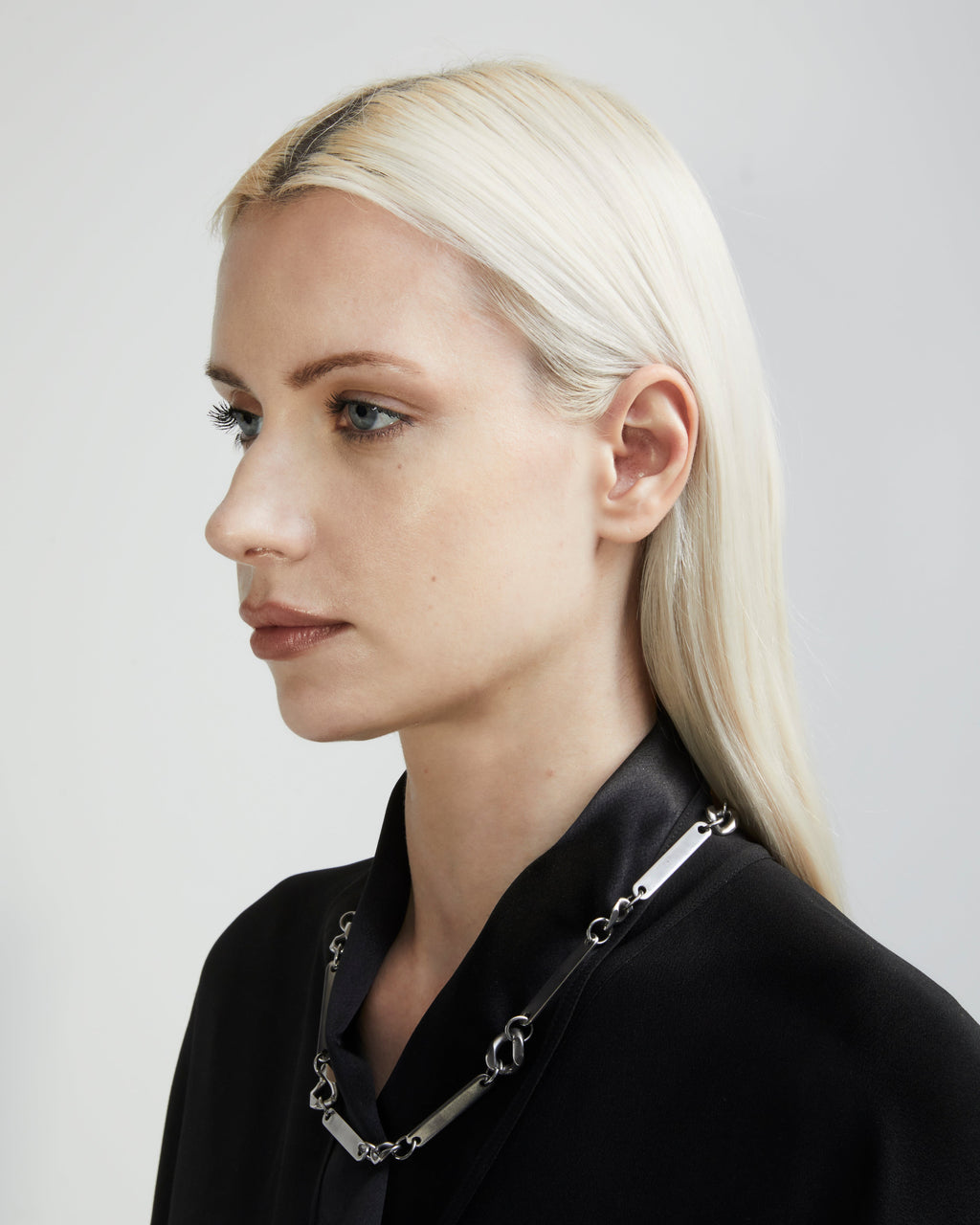 CurbChain Link Necklace | Curb Chain Necklace | Maŕa Peralta Studio