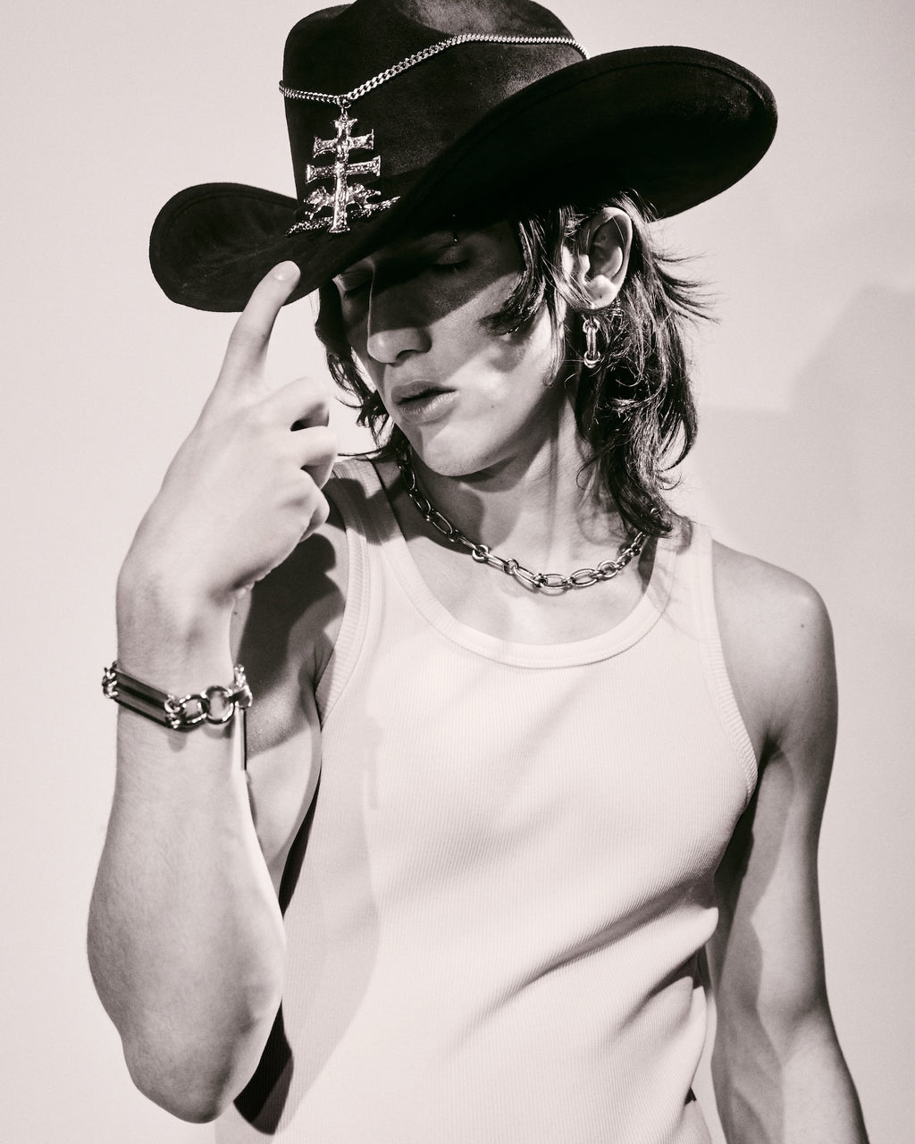 Textured Link Necklace