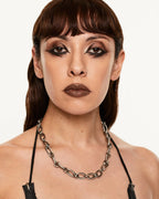 Textured Link Necklace - LAGREV