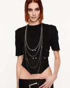 Curb Chain X5 Necklace - LAGREV