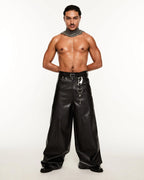 Utility Keychain With Leather Loop - LAGREV