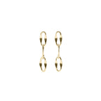 Silver Elsewhere Chain Earrings - LAGREV