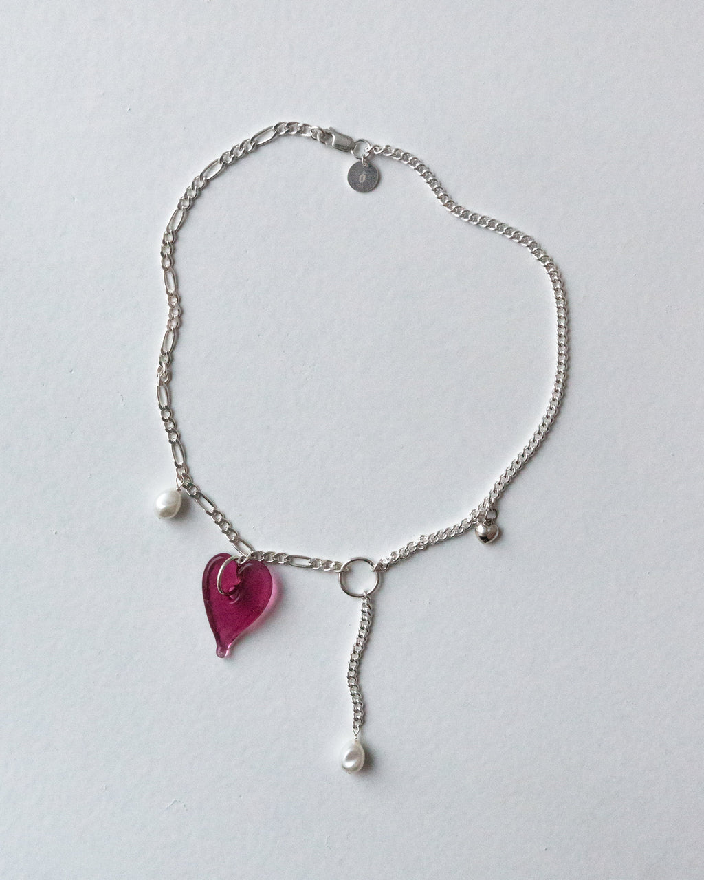 PINK <3 <3 Necklace - Moveslowfast
