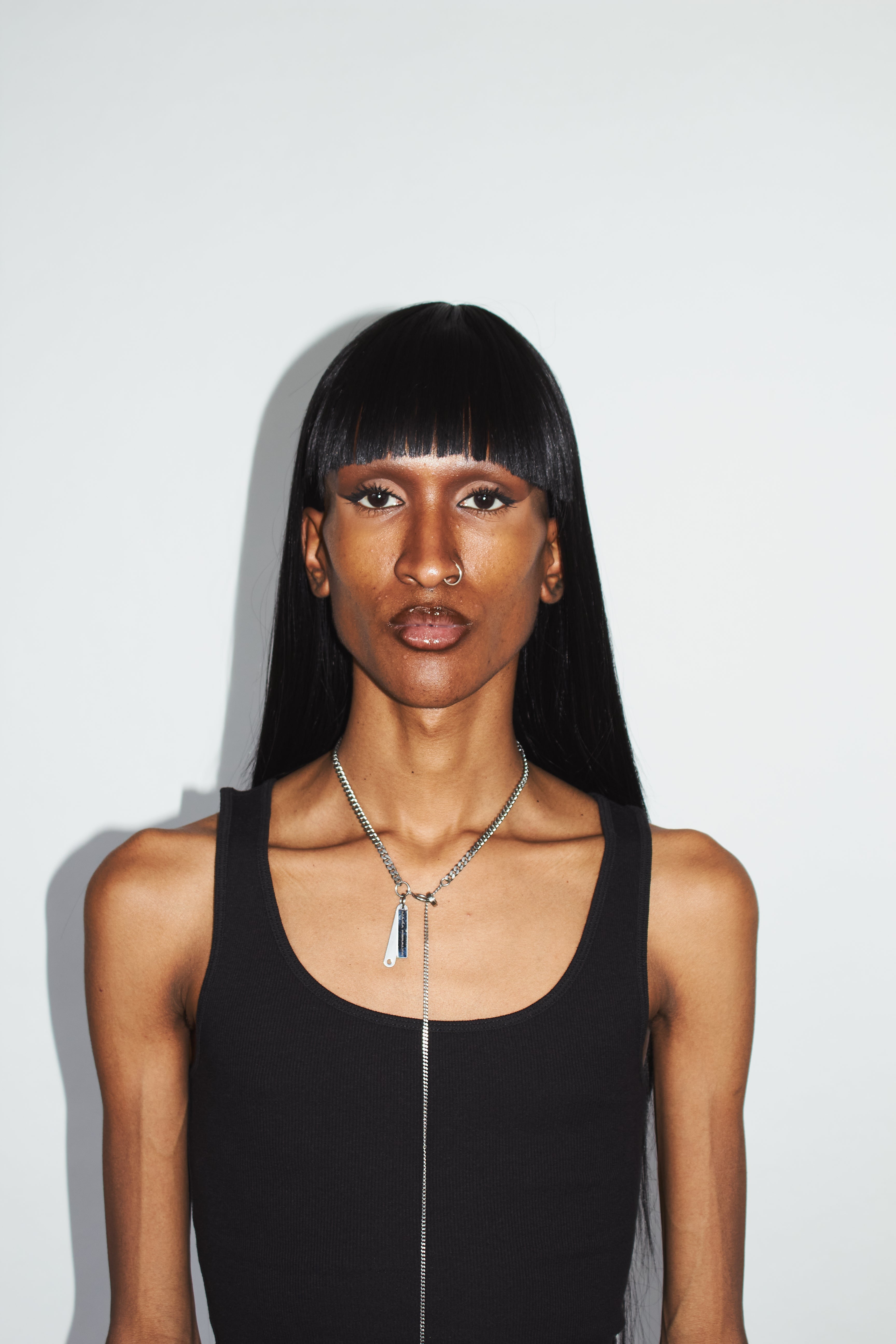 Curb Chain Link Necklace | Curb Link Chain | Maŕa Peralta Studio