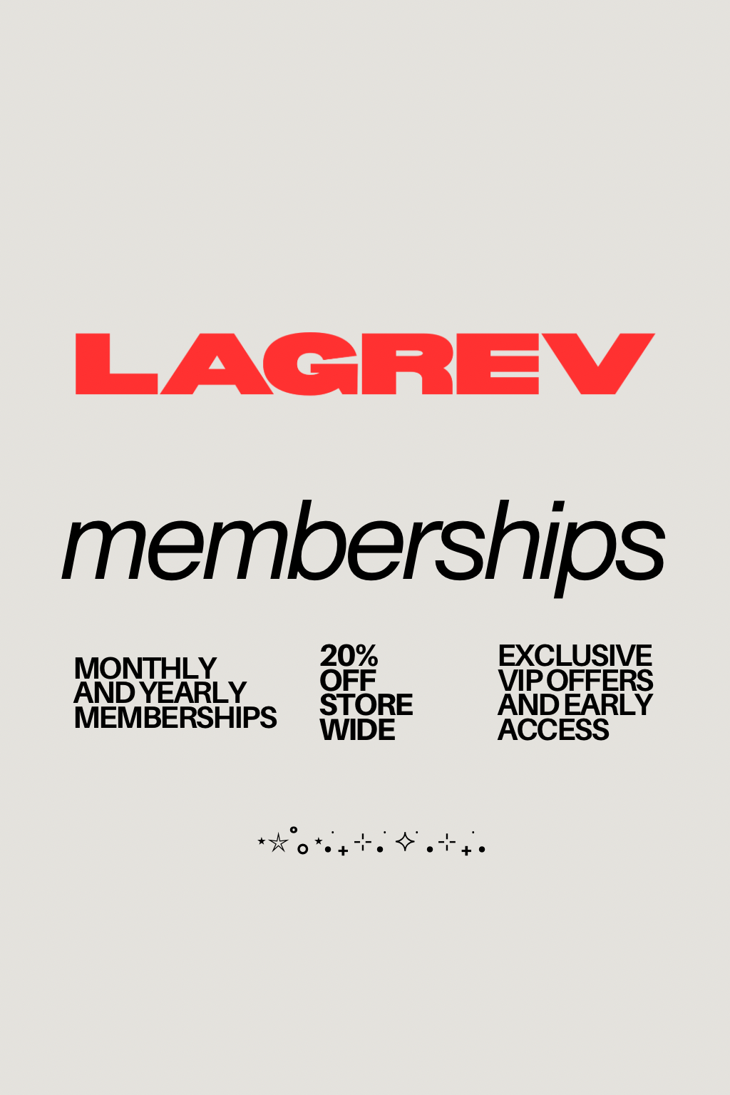 LAGREV Membership