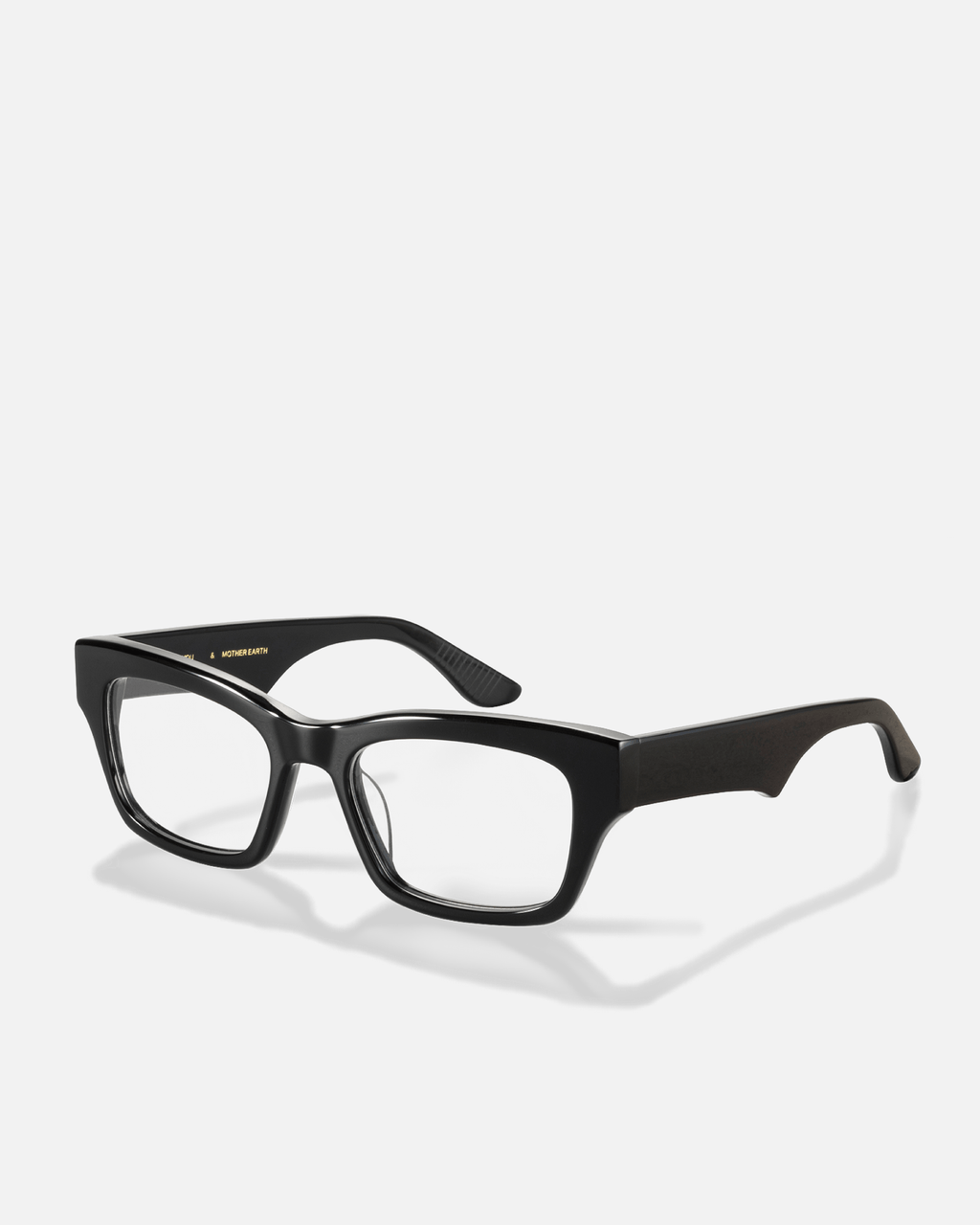 AUBERGINE Bio-Acetate Wayfarer Frame Sunglasses for Men & Women | Black | Sunnies Collection | OLLU