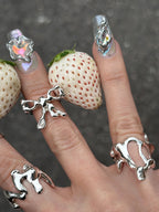 LIQUIFIED BOW Ring